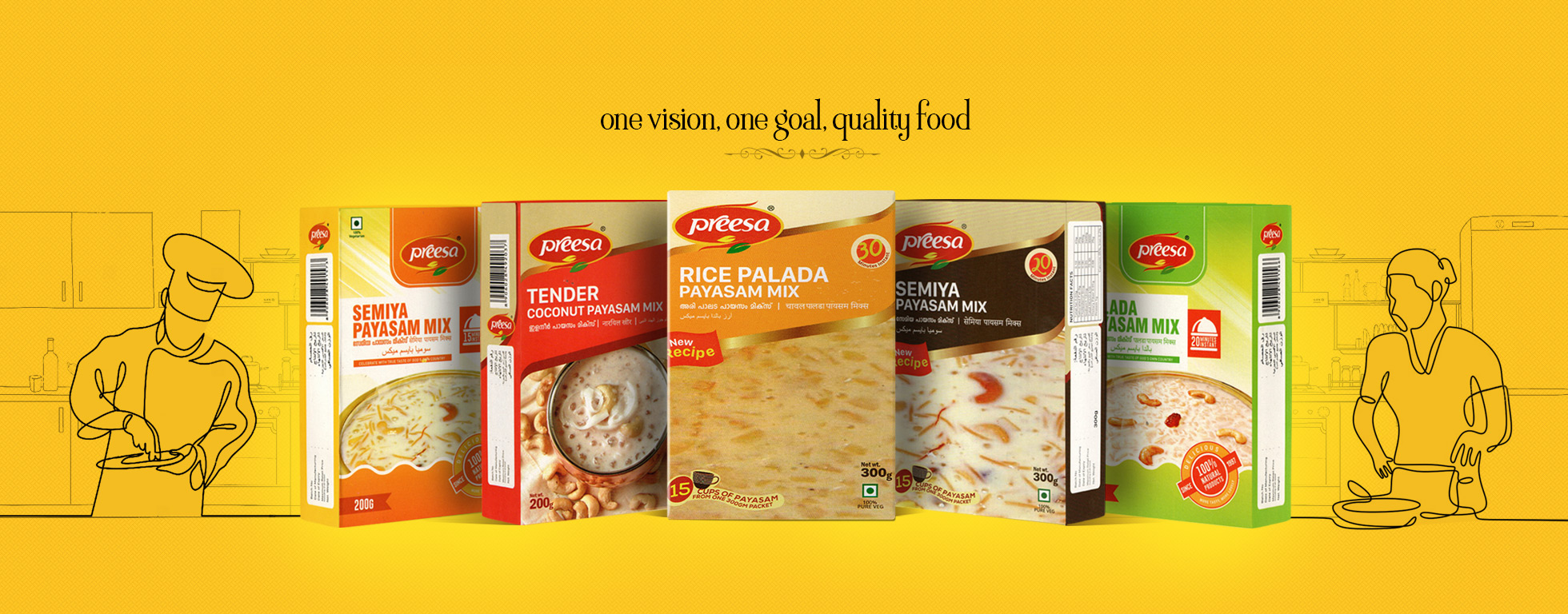 Preesa Product Range